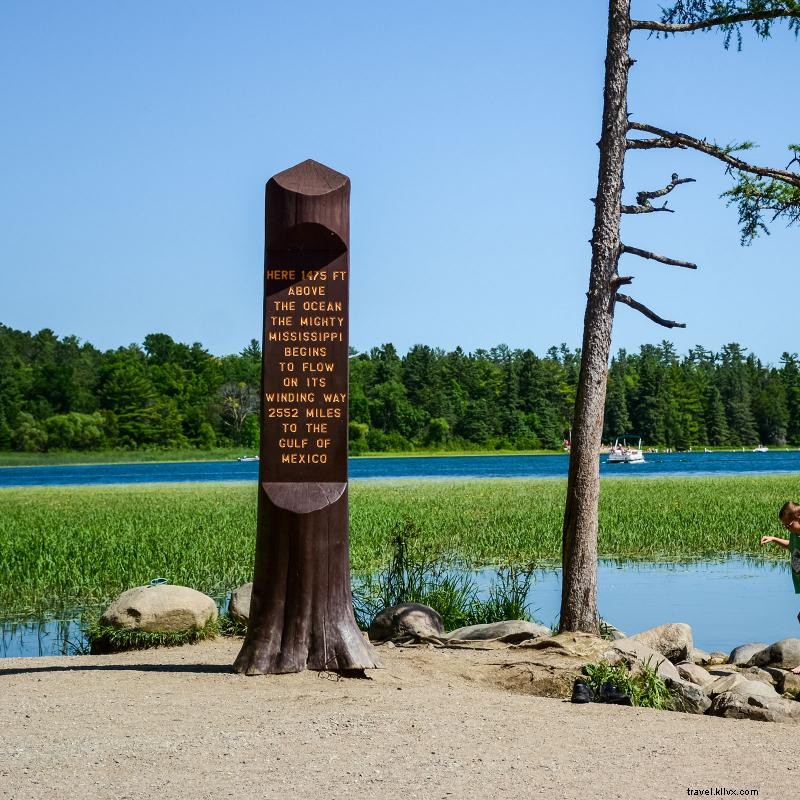 ミシシッピ川の源流、イタスカ州立公園への旅